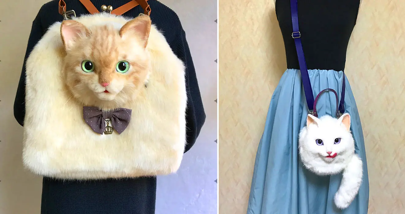 cat-shaped bags