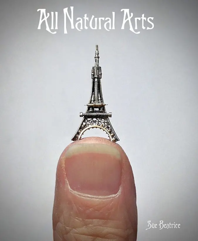 eifel tower miniature sculpture