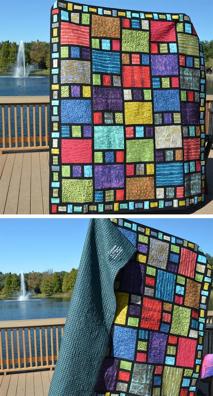 jewel tone quiltwork