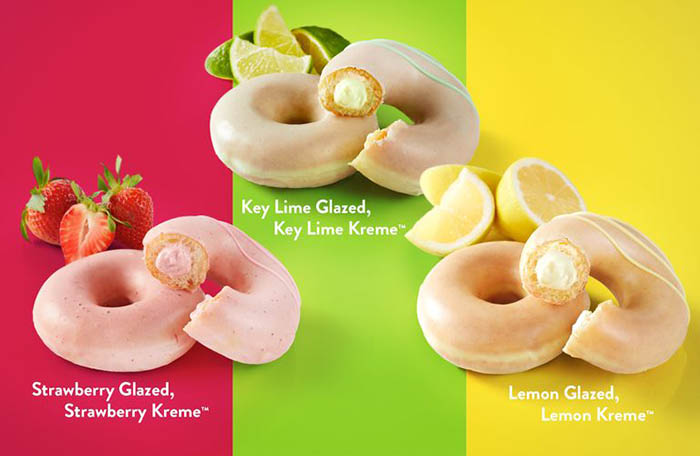 krispy kreme fruity donuts