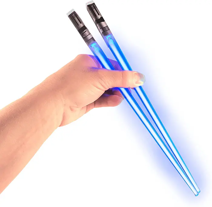lightsaber chopsticks blue