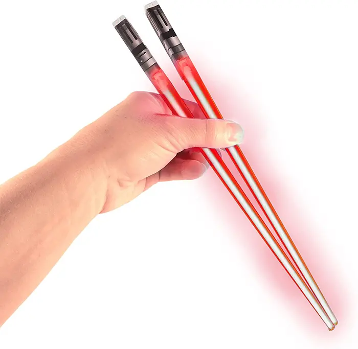 lightsaber chopsticks red