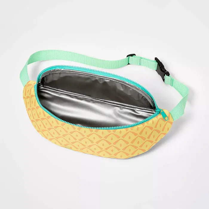 pineapple fanny pack cooler