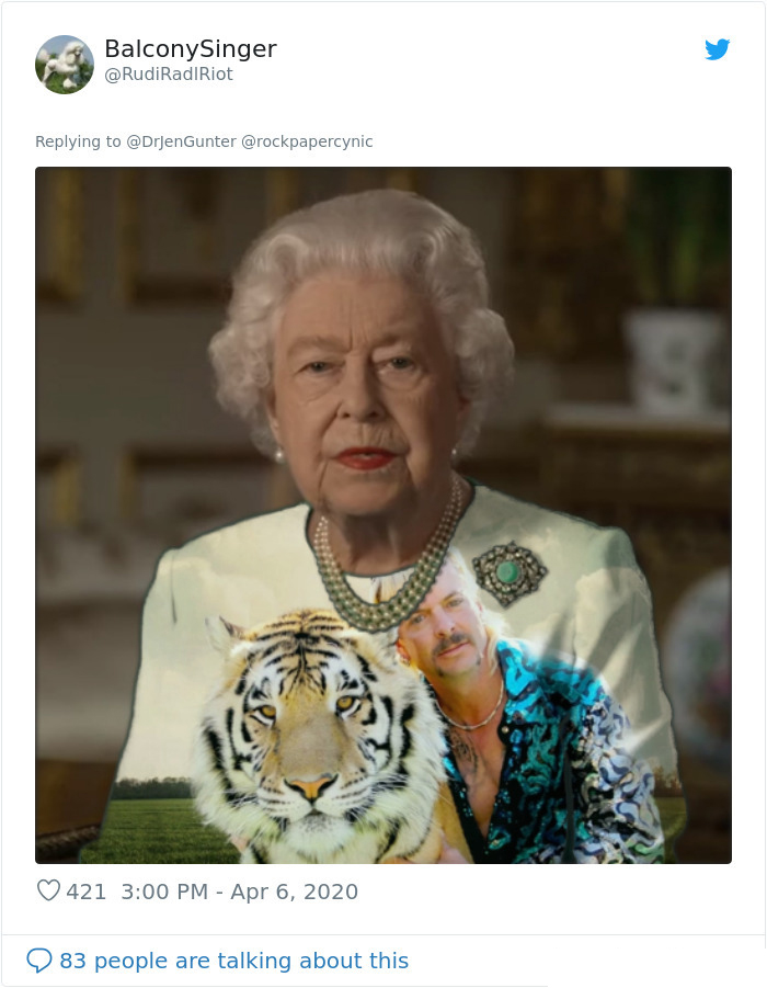 royal green dress memes tiger king