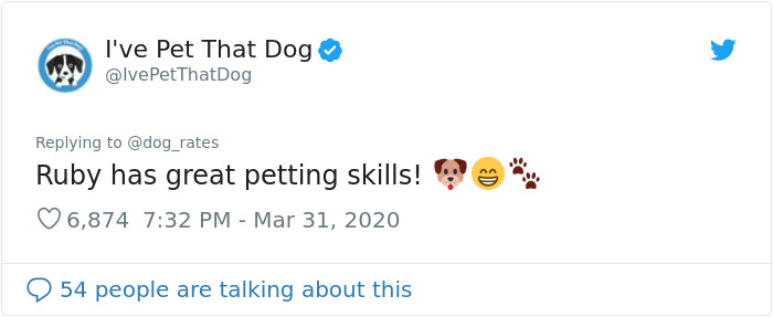 ruby petting skills comment ivepetthatdog