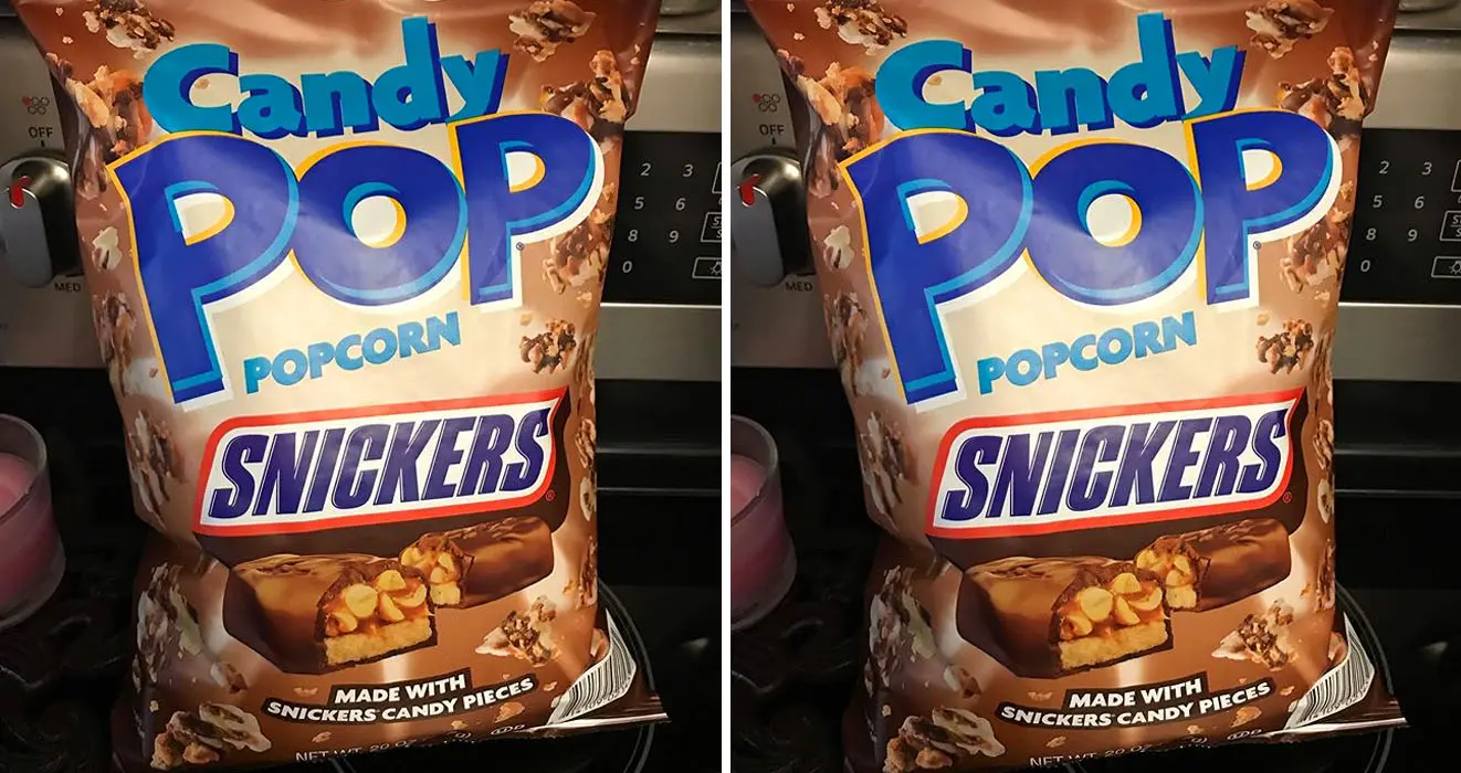 snickers popcorn