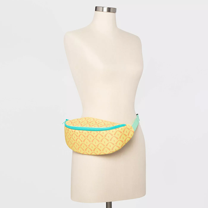 summer-inspired waistband pouch