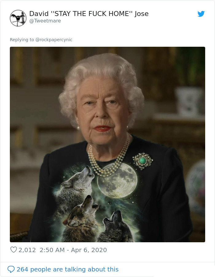 the queen of england memes howling wolves