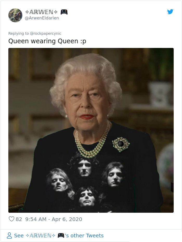 the queen of england memes rock band