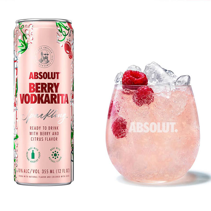 Absolut Raspberry Vodkarita