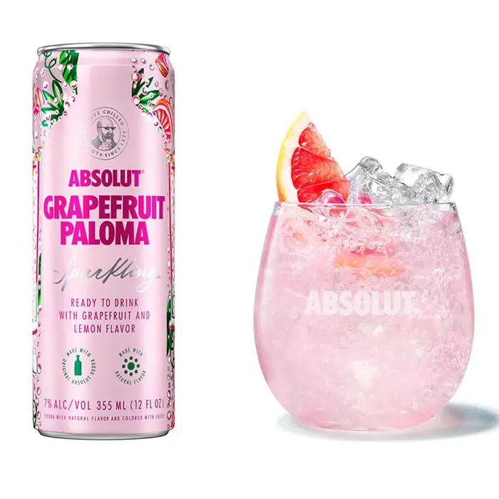 Absolut Vodka Grapefruit Paloma