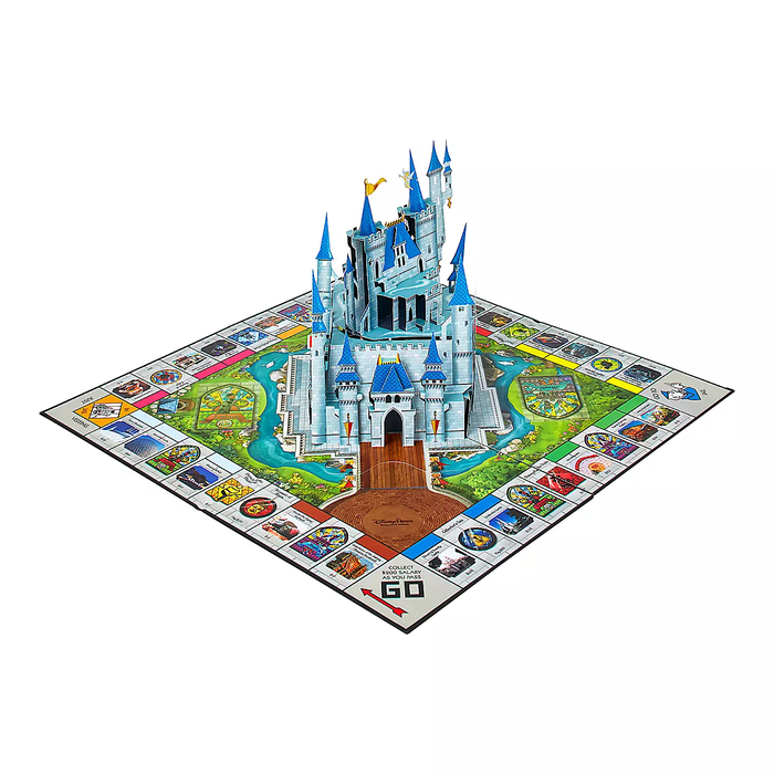 Board Game with a Fantasyland Castle Pop-up