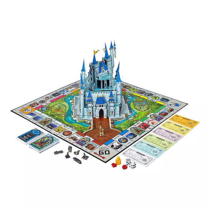 Disney Theme Parks Monopoly Board Game