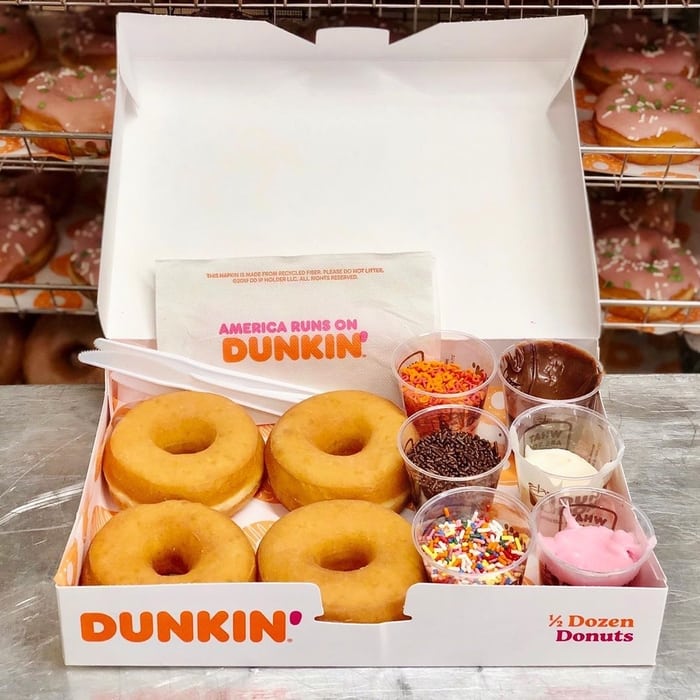 Dunkin DIY Donut Kit Content