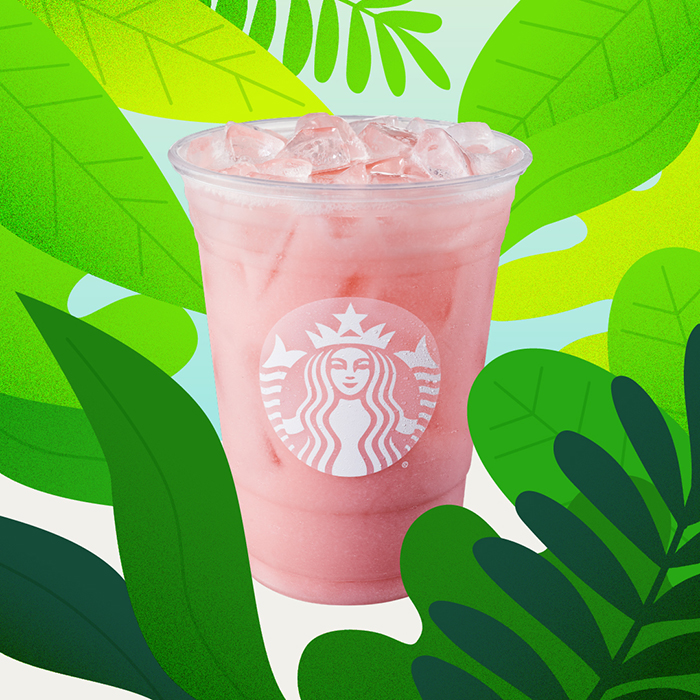 Starbucks Iced Guava Passionfruit Drink