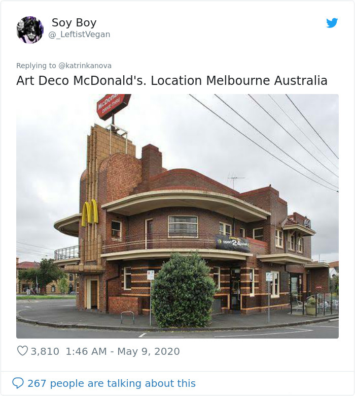 art deco fast-food restaurant melbourne australia
