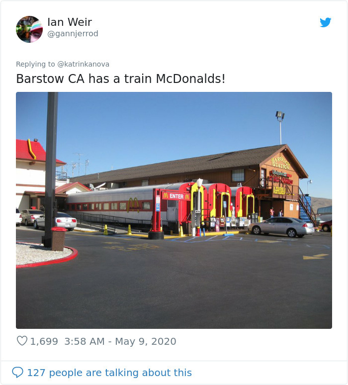 barstow old train station turned into fast-food restaurant