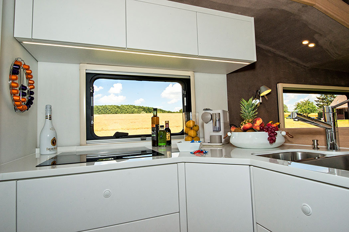 kitchen preparation area