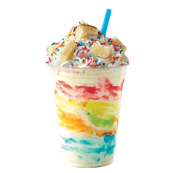 carvel's tie-dye shake