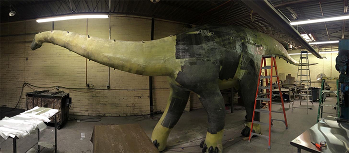 dinosaur jungle gym construction kevlar