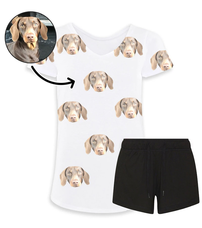 dogsy personalized pyjama set