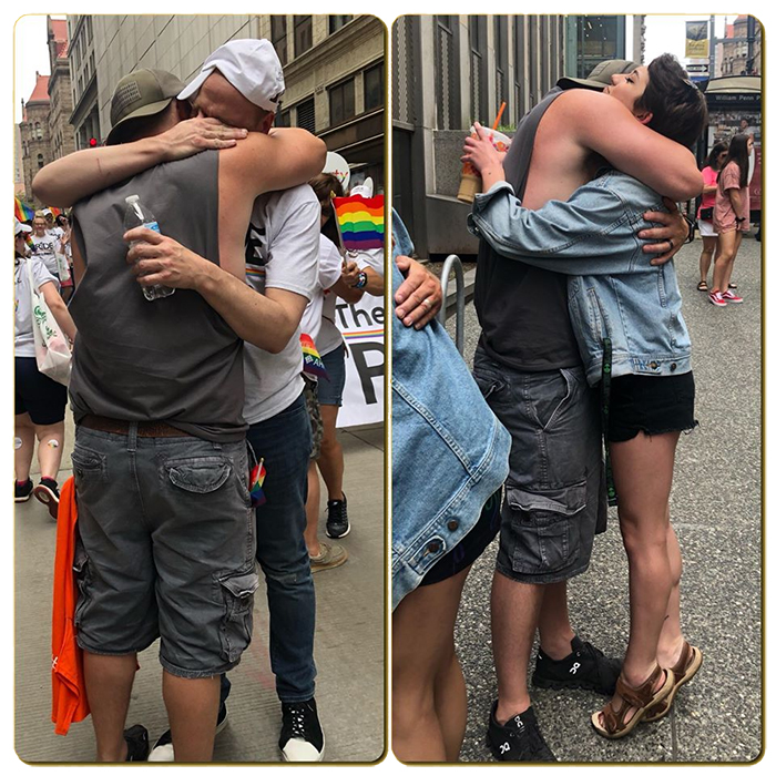 free dad hugs pride parade