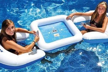 inflatable game table