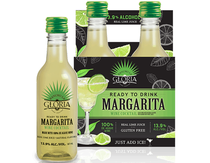 rancho la gloria lime margarita in small bottles