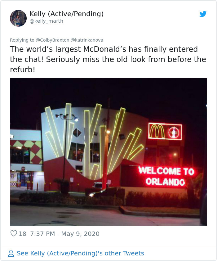 strange mcdonald's orlando