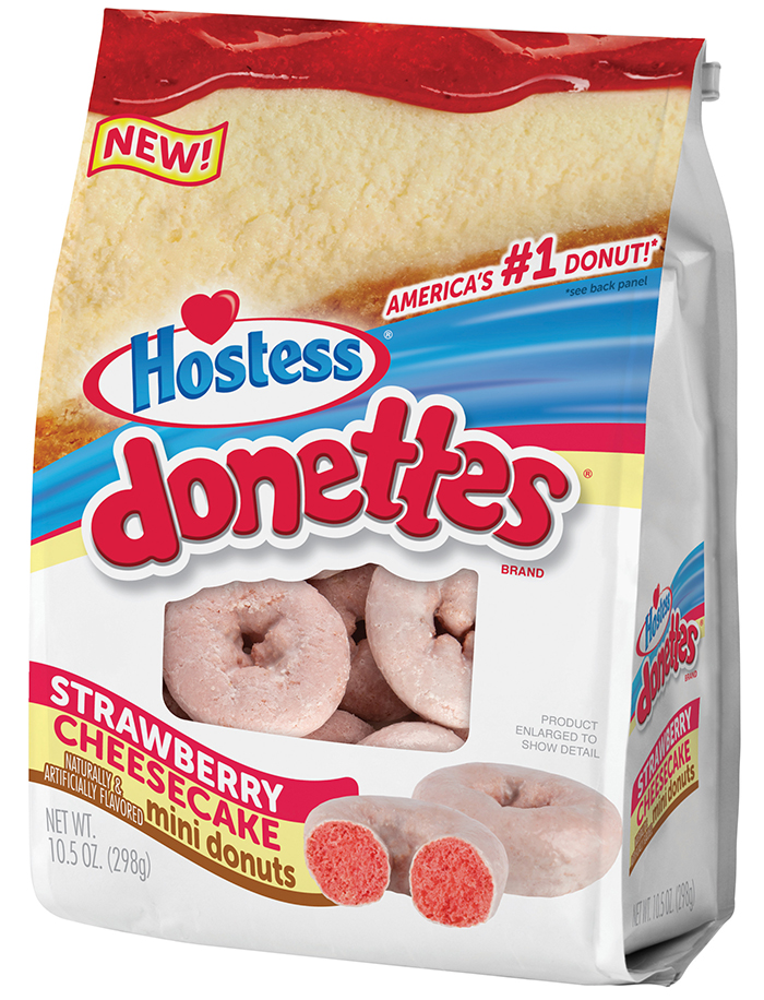 Hostess Strawberry Cheesecake Donettes