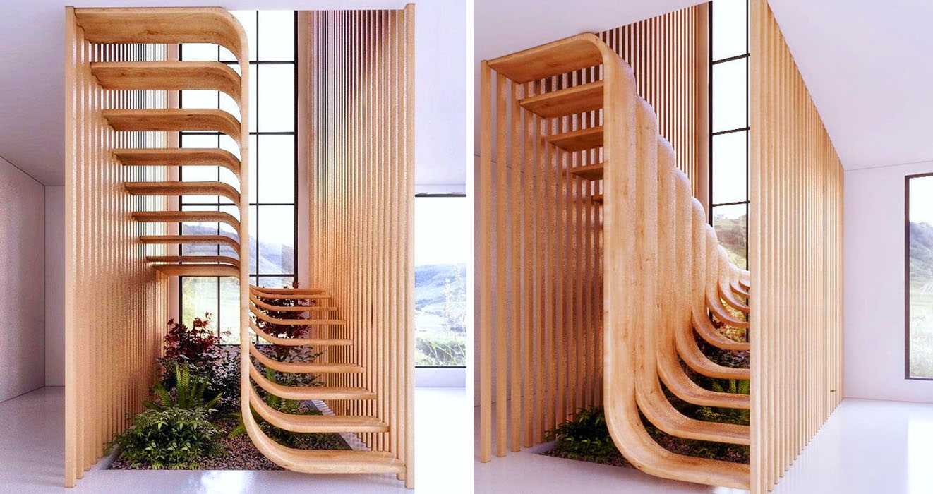 Minimalistic staircase