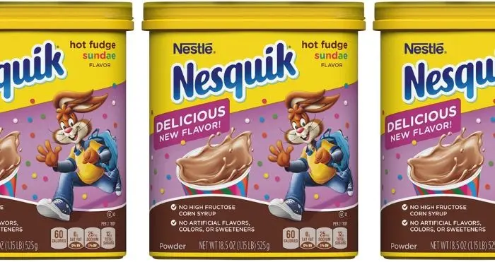 Nesquik Hot Fudge Sundae Flavor
