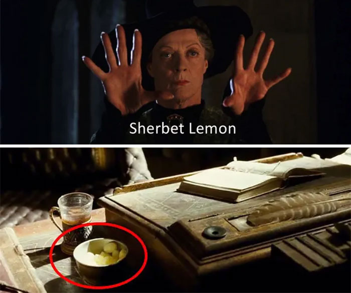 Sherbet Lemon Candy in The Half-blood Prince