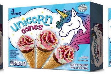 Unicorn Ice Cream Cones