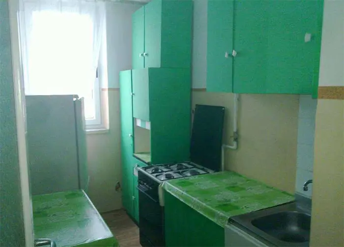 bad kitchen designs too much green