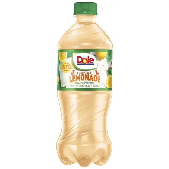 dole tropical lemonade 24oz bottle