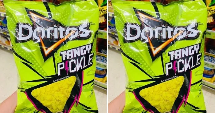 doritos tangy pickle flavor