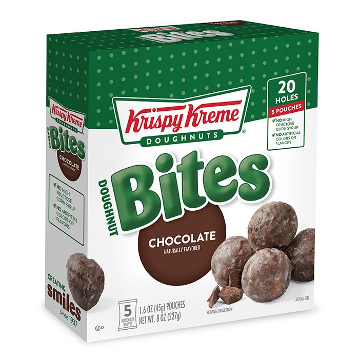 glazed doughnut bites chocolate