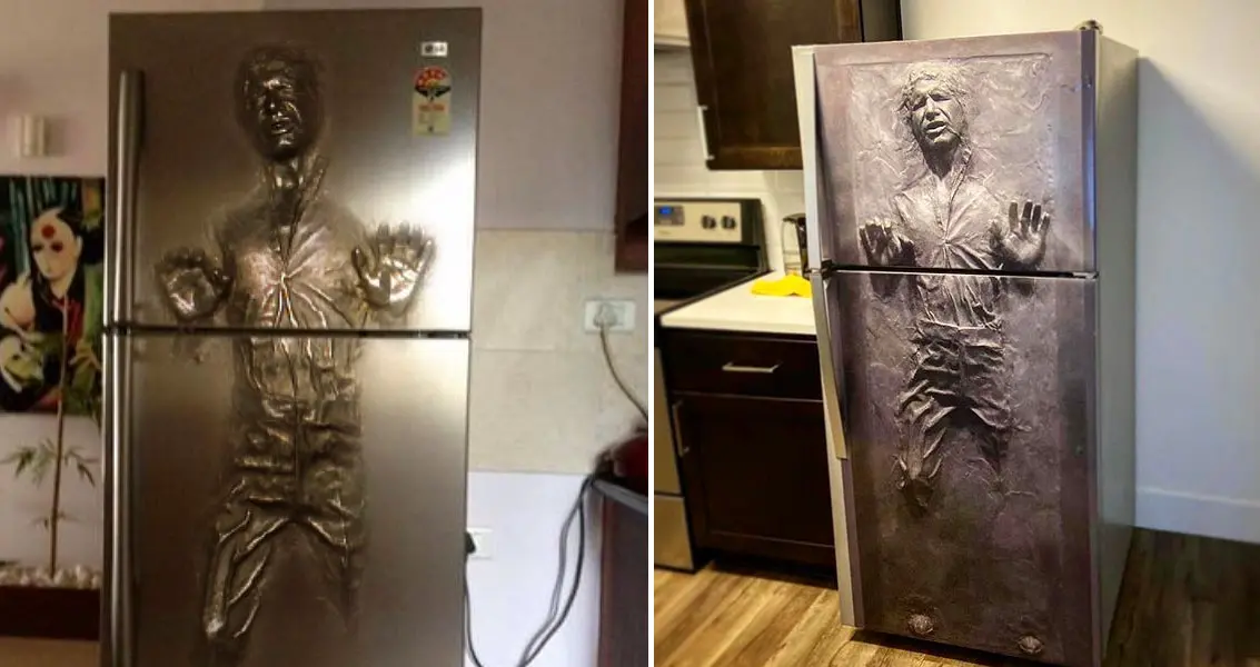 han solo carbonite door wrap