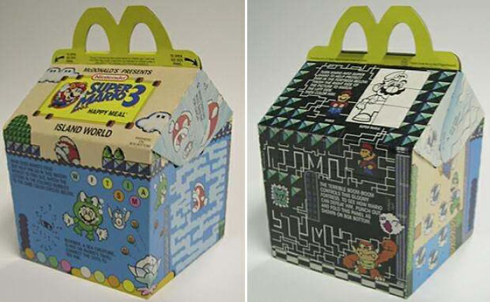 happy meal box super mario 3