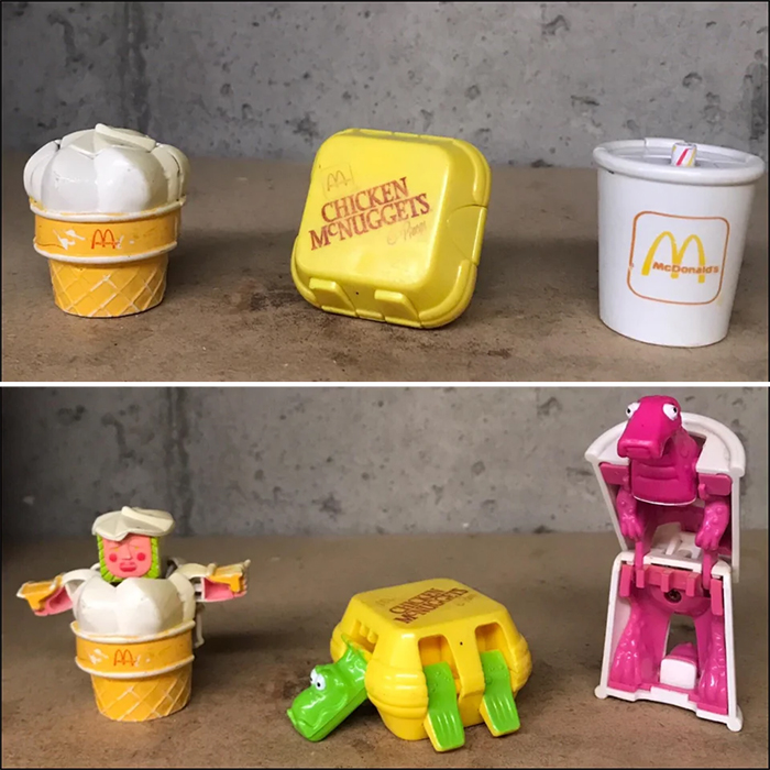 happy meal transformers toys