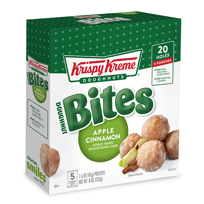krispy kreme doughnut bites apple cinnamon