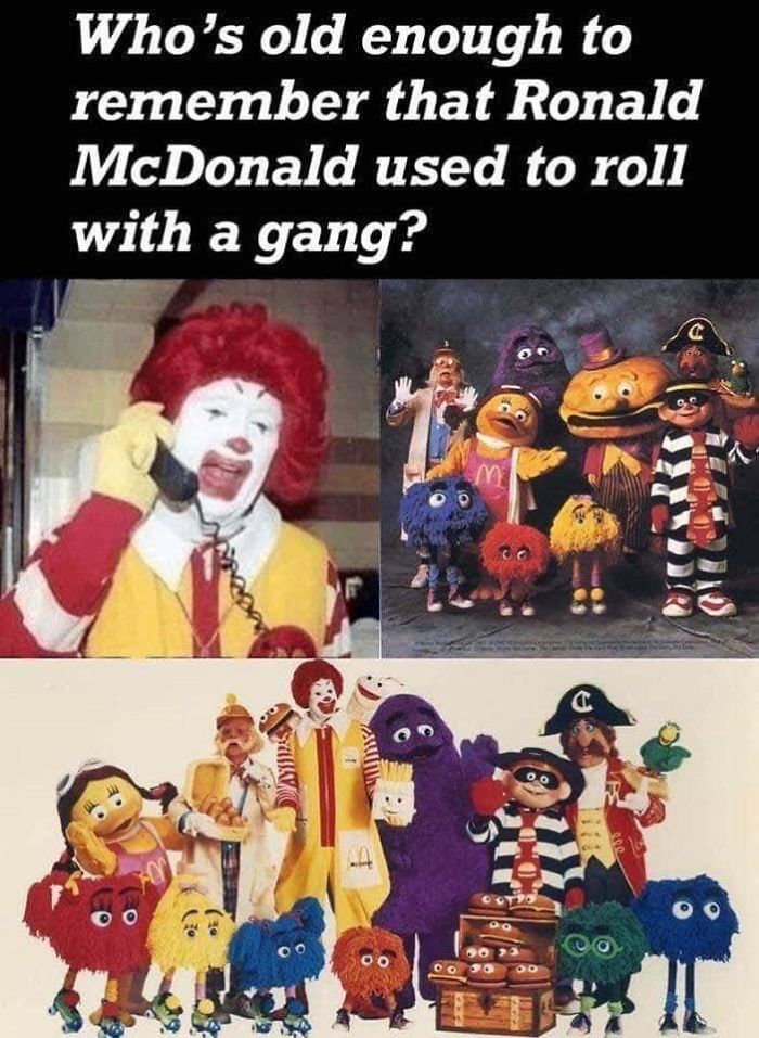 mcdonaldland commerical characters