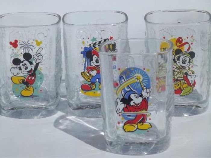 mcdonald's disney mickey mouse glasses