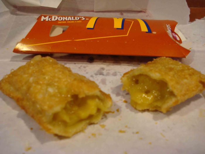 mcdonald's nostalgic menu fried apple pie