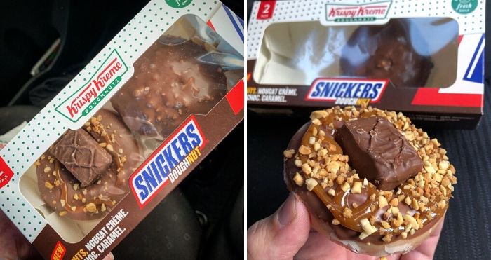 snickers doughnuts