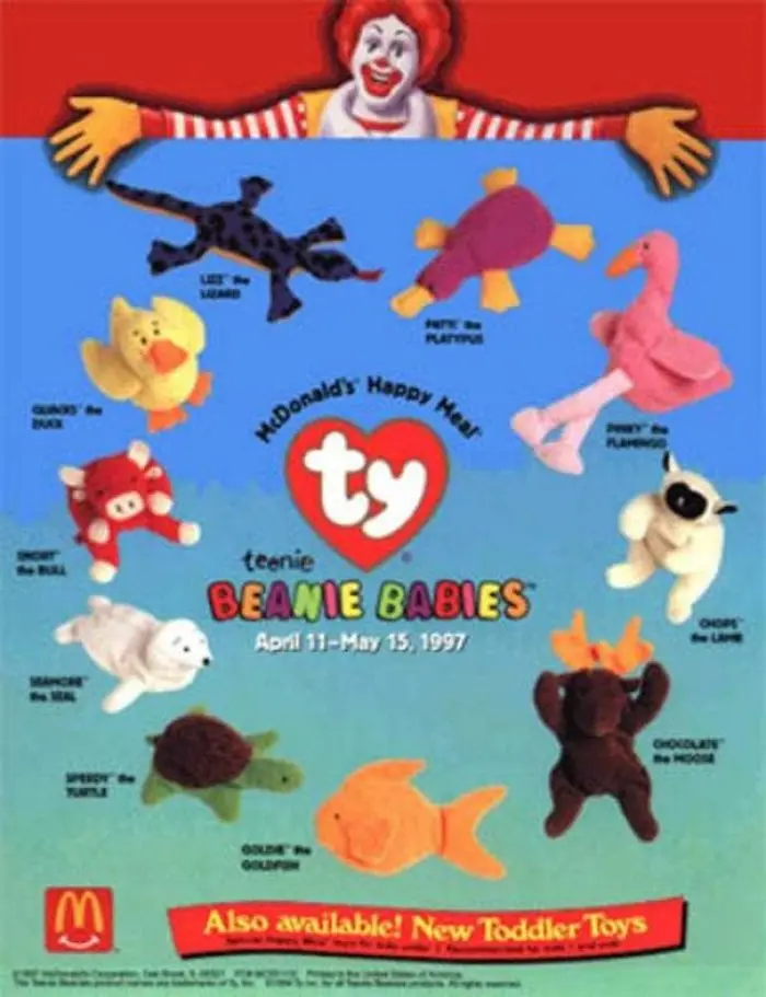 teenie beanie babies