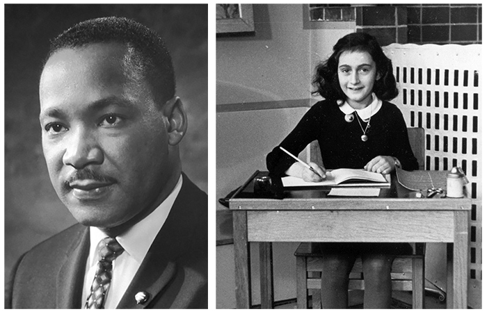 Interesting Facts Martin Luther King Jr. and Anne Frank