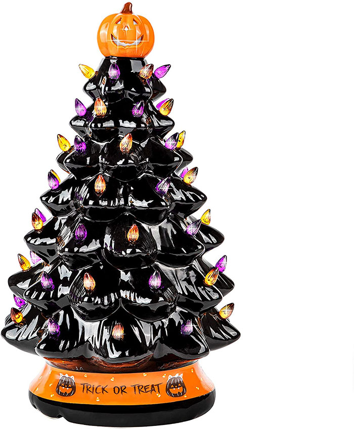 black ceramic tree