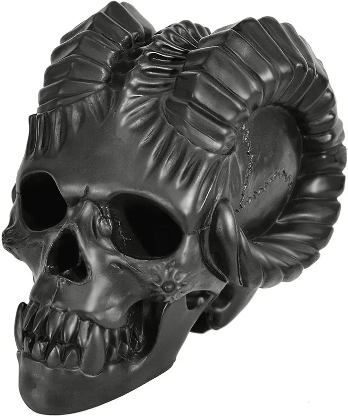 black demon fireproof skull